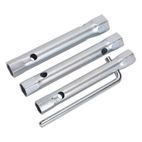 Sealey MS165 Spark Plug Box Spanner Set 3pc Long Reach Double End additional 1