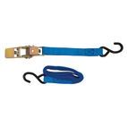 Silverline Ratchet Tie Down Strap S-Hook 4.5m x 25mm - Rated 250kg Capacity 500kg additional 2