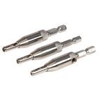 Silverline Hinge Drill Bit Set 3pce 2, 2.8 &amp; 3.6mm additional 1
