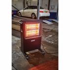 Draper 04745 230V Infrared Cabinet Heater, 2.8kW additional 5