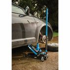 Draper 28481 Trolley Jack, 3 Tonne, Blue additional 3