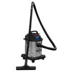 Sealey PC195SD Vacuum Cleaner Wet &amp; Dry 20ltr 1200W/230V Stainless Drum additional 1
