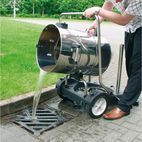 Sealey PC477 Vacuum Cleaner Industrial Wet &amp; Dry 77ltr Stainless Steel Drum with Swivel Emptying 2400W additional 2