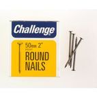 Challenge Round Wire Nails - Bright Steel (Box Pack) additional 3