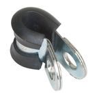 Sealey PCJ6 P-Clip Rubber Lined &amp;#8709;6mm Pack of 25 additional 2
