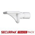 Securpak Trade Pack T10180 Shelf Support Plug Type White additional 1