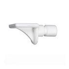 Securpak Trade Pack T10180 Shelf Support Plug Type White additional 2