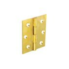 Securit Brass Butt Hinges Self Colour (Pair) additional 2