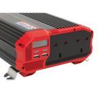 Sealey PI2000 Power Inverter Modified Sine Wave 2000W 12V DC - 230V 50Hz additional 2