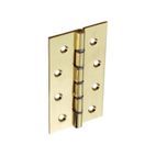 Securit Polished D.S.W. Brass Hinges (Pair) additional 2
