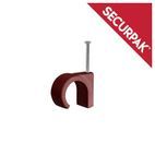 Securpak Round Cable Clips Pack 20 additional 2