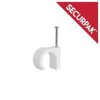 Securpak Round Cable Clips Pack 20 additional 1