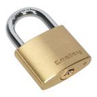 Sealey PL101 Brass Body Padlock 40mm additional 2