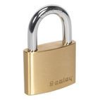 Sealey PL102 Brass Body Padlock 50mm additional 3