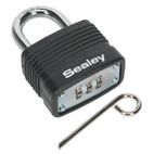 Sealey PL301C Steel Body Combination Padlock 40mm additional 3