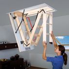 Fakro Wooden Folding Section Loft Ladder additional 2