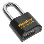 Sealey PL603L Steel Body Combination Padlock Long Shackle 62mm additional 1