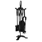 Hearth &amp; Home All Black Companion Set 5 Piece additional 1