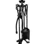 Hearth &amp; Home All Black Companion Set 5 Piece additional 2