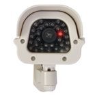 Silverline Solar-Powered Dummy CCTV Camera with LED Solar-Powered additional 3