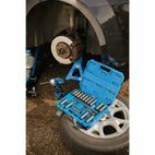 Draper 04577 Draper HI-TORQ&amp;#174; Metric Deep Impact Socket Set, 1/2" Sq. Dr. (19 Piece) additional 2