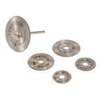 Silverline HSS Saw Disc Set 6pce 22, 25, 32, 35 &amp; 44mm additional 4