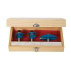 Silverline 1/2" TCT Panel Door Bit Set 3pce 1/2" additional 2