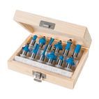 Silverline 12mm TCT Router Bit Set 12pce 12mm additional 1