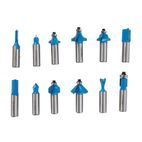 Silverline 12mm TCT Router Bit Set 12pce 12mm additional 4