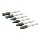 Silverline Rotary Tool Rubber Polishing Point Set 6pce 6mm Dia additional 1