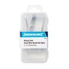 Silverline Rotary Tool Steel Wire Brush Set 3pce 5, 15, 20mm Dia additional 2