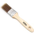 Hilka 1 1/2" Wooden Synthetic Bristle Paint Brushes additional 1