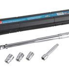 Hilka 1/2” Drive 28-210Nm Micrometer Torque Wrench with Three Sockets and Extension additional 1
