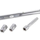 Hilka 1/2” Drive 28-210Nm Micrometer Torque Wrench with Three Sockets and Extension additional 2