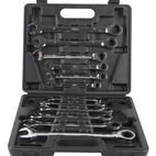 Hilka 12 pce Ratchet Combination Spanner Set Metric Pro Craft additional 1