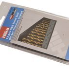 Hilka 13 pce HSS Drill Bit Set Titanium Coated additional 1