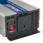 Sealey PSI1000 Power Inverter Pure Sine Wave 1000W 12V DC - 230V 50Hz additional 2