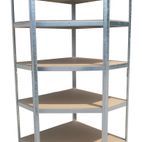 Hilka 175kg 5 Tier Corner Boltless Shelving additional 1
