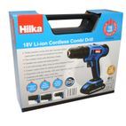 Hilka 18v Li-ion Cordless Hammer Drill in BMC additional 2