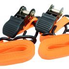 Hilka 2 pce Ratchet Tie Downs additional 3
