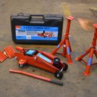 Hilka 2 Tonne Trolley Jack Kit in Case additional 2