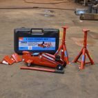 Hilka 2 Tonne Trolley Jack Kit in Case additional 3