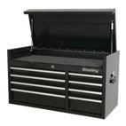 Sealey PTB104008 Topchest 8 Drawer 1040mm Heavy-Duty Black additional 2