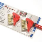 Hilka 2pce Block Paving Wire Brushes &amp; Scraper additional 2