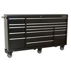 Sealey PTB183015 Rollcab 15 Drawer 1845mm Heavy-Duty Black additional 1