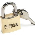 Hilka 30mm Heavy Duty Brass Padlock additional 1