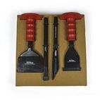 Hilka 4 pce Bolster and Chisel Set additional 4