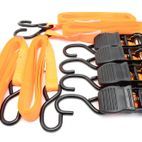 Hilka 4 pce Ratchet Tie Downs additional 2