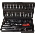 Hilka 46 pce ¼ Dr Socket and Bit Set additional 2