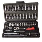 Hilka 46 pce ¼ Dr Socket and Bit Set additional 3